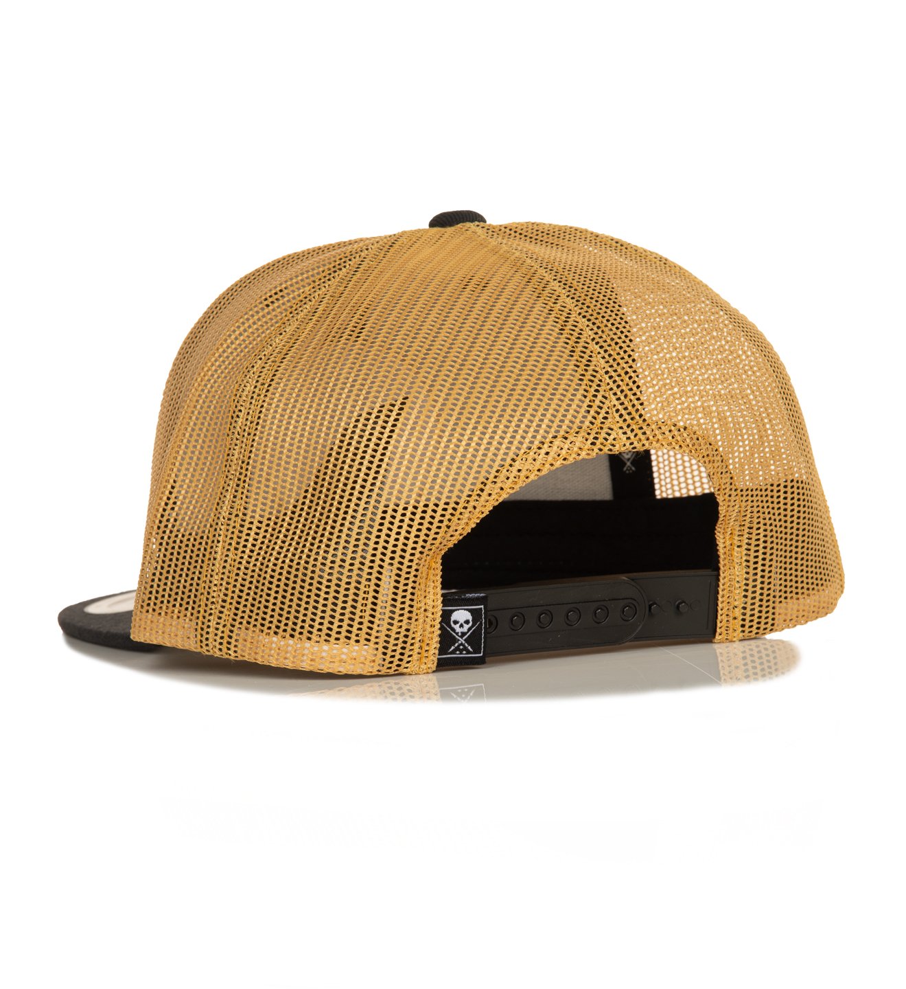 BOH MESH SNAPBACK BLACK/YELLOW