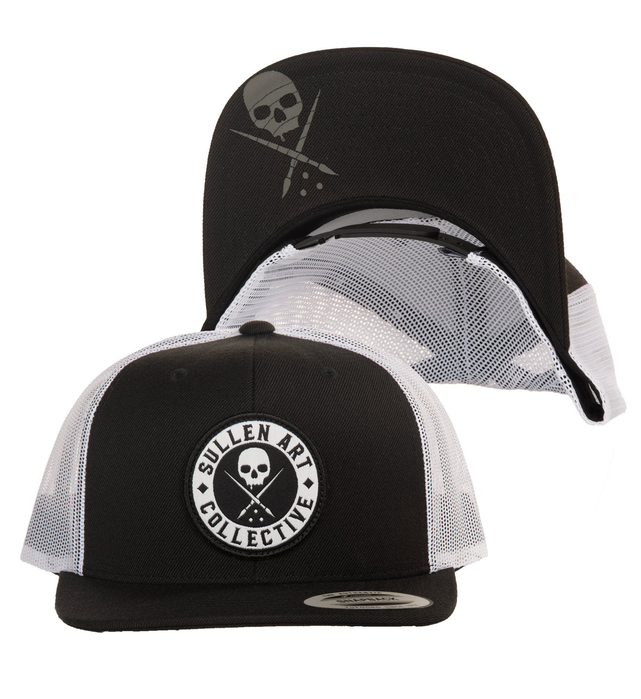 BOH MESH SNAPBACK BLACK/WHITE