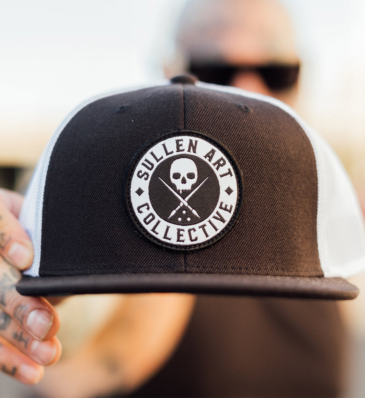 BOH MESH SNAPBACK BLACK/WHITE