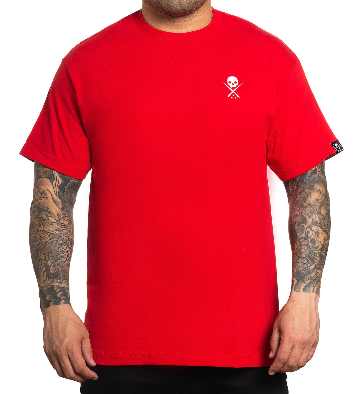 STANDARD ISSUE TEE RED/WHITE