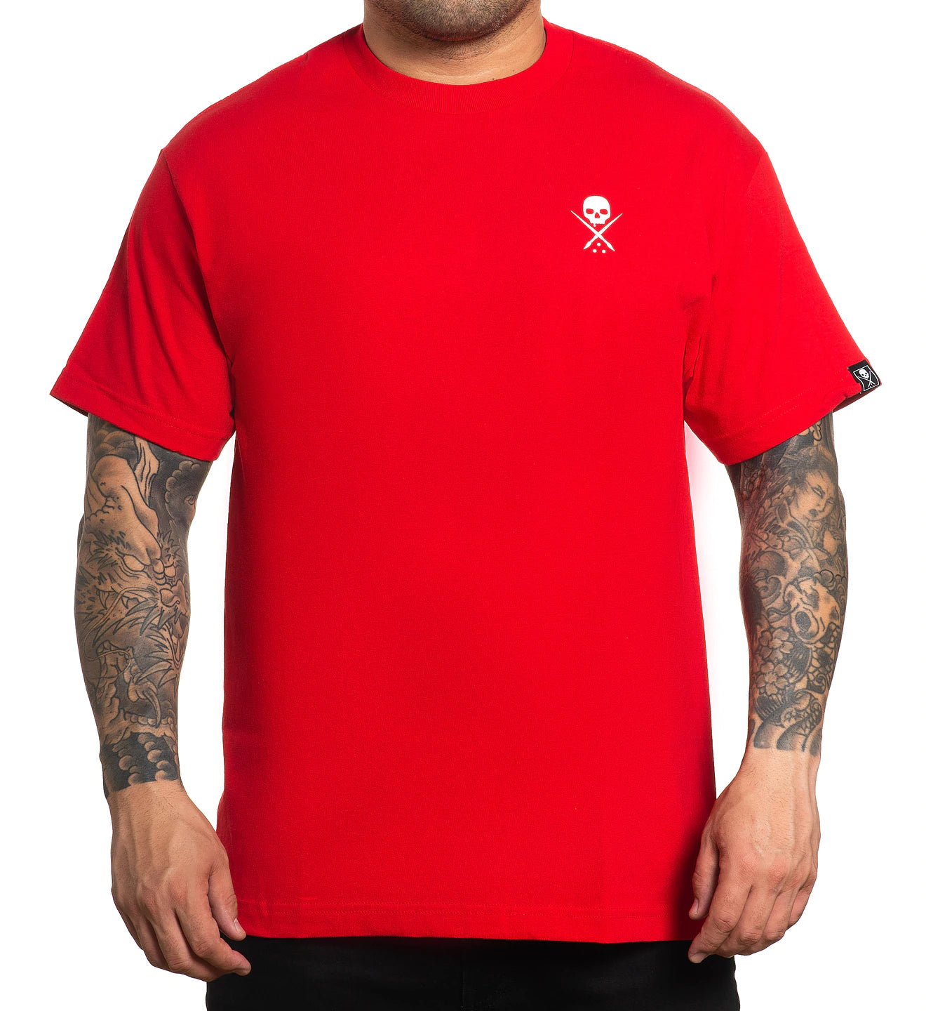STANDARD ISSUE TEE RED/WHITE